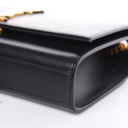 Saint Laurent Smooth Calfskin Medium Classic Monogram Kate Tassel Satchel Black 8 of 15