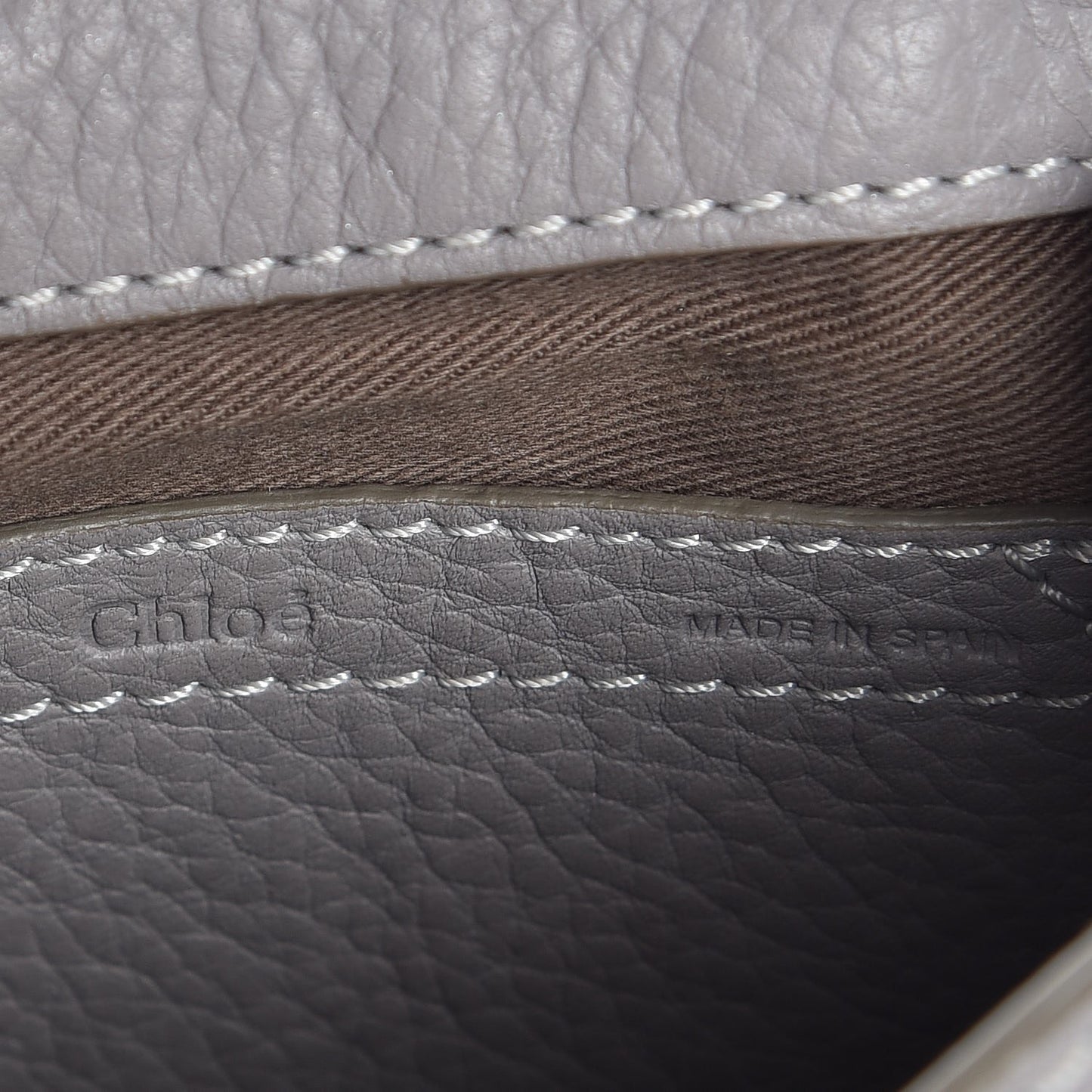 Calfskin Mini Marcie Round Crossbody Bag Cashmere Grey