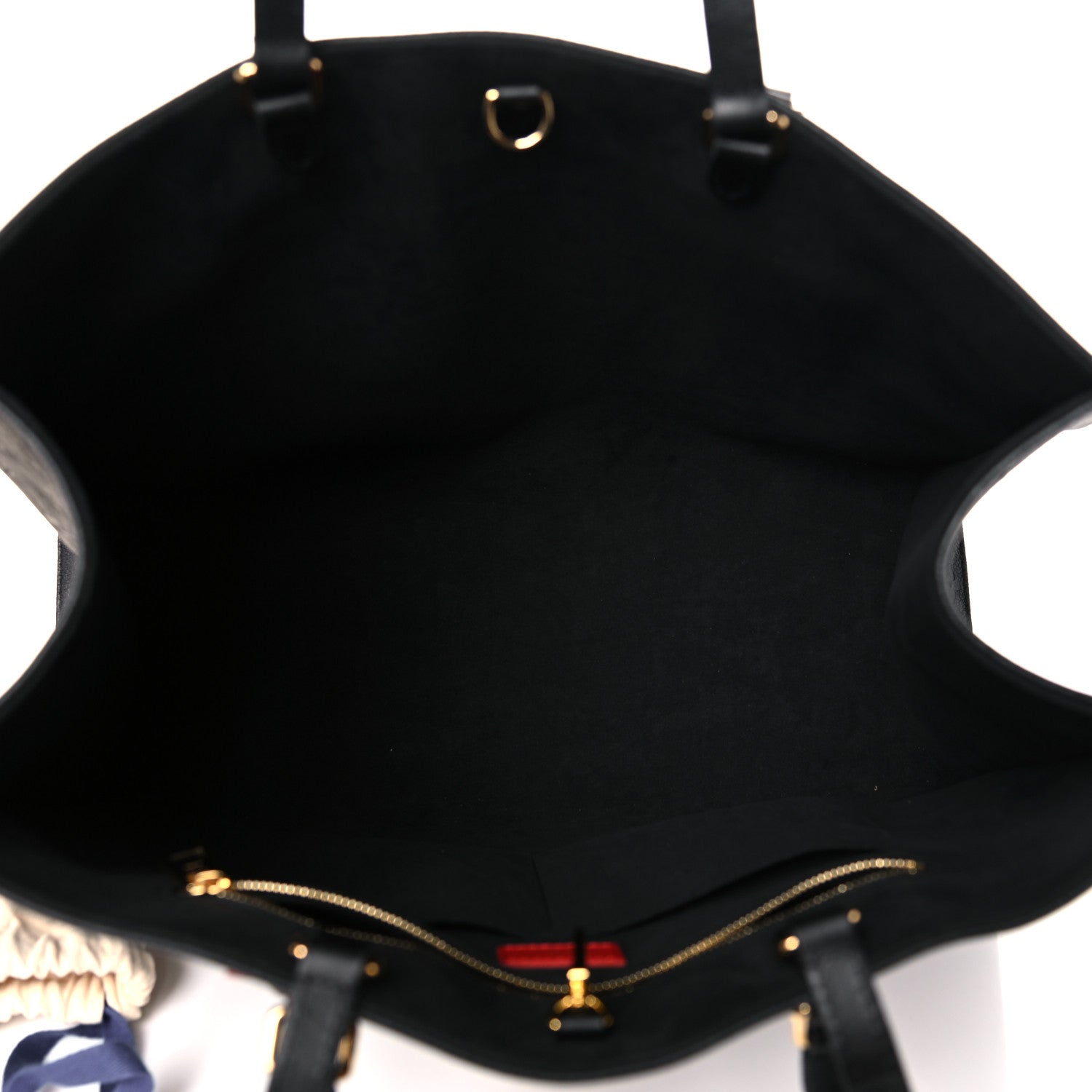 Louis Vuitton Empreinte Monogram Giant Crafty Onthego GM Black Creme 5 of 9