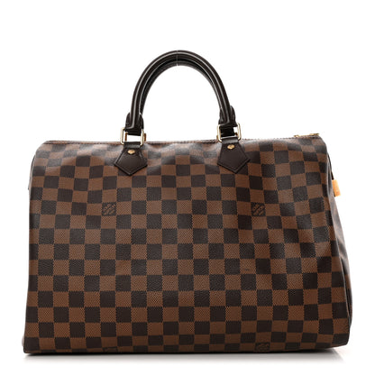 Louis Vuitton Damier Ebene Speedy 35 1 of 13