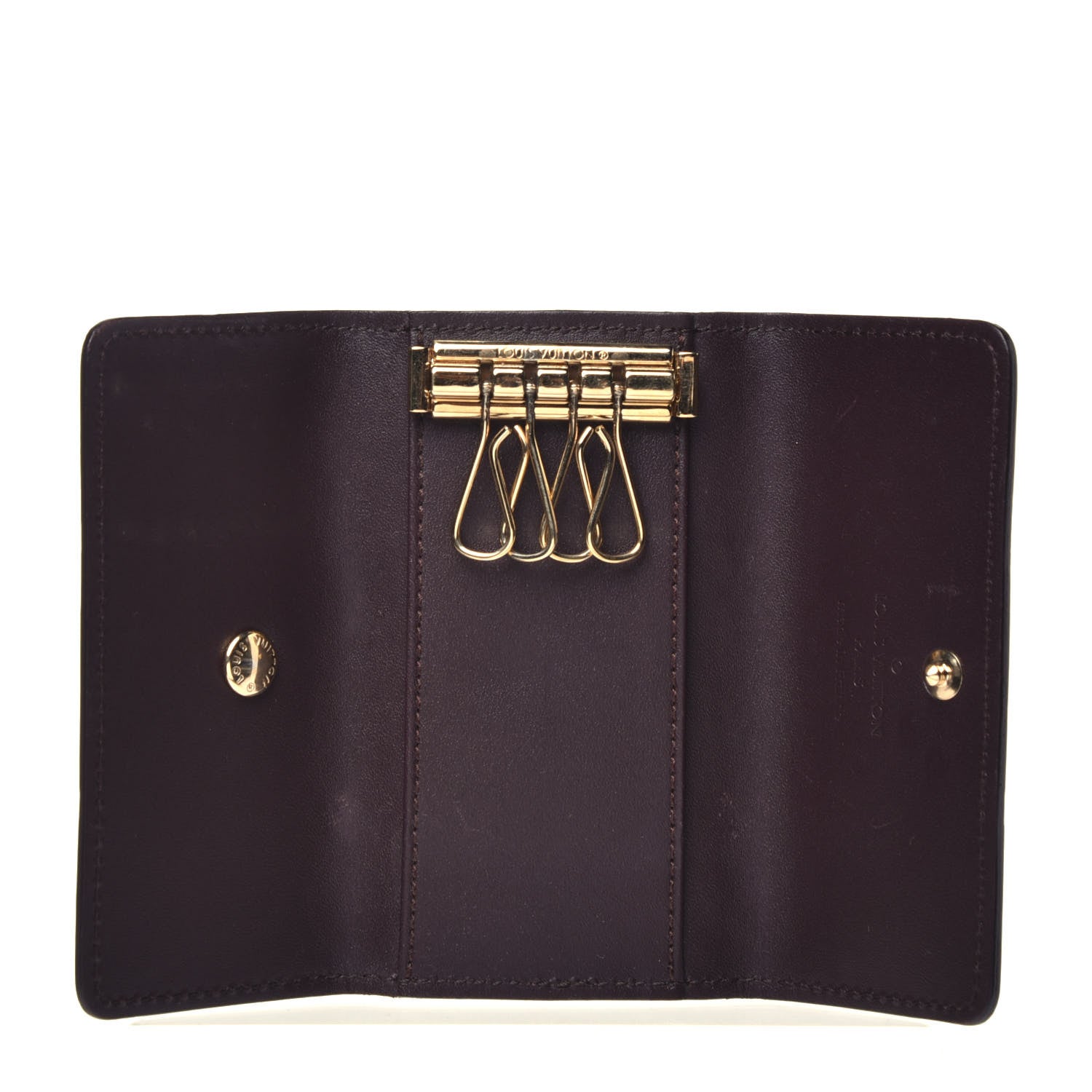 Louis Vuitton Vernis Multicles 4 Key Holder Amarante 5 of 7