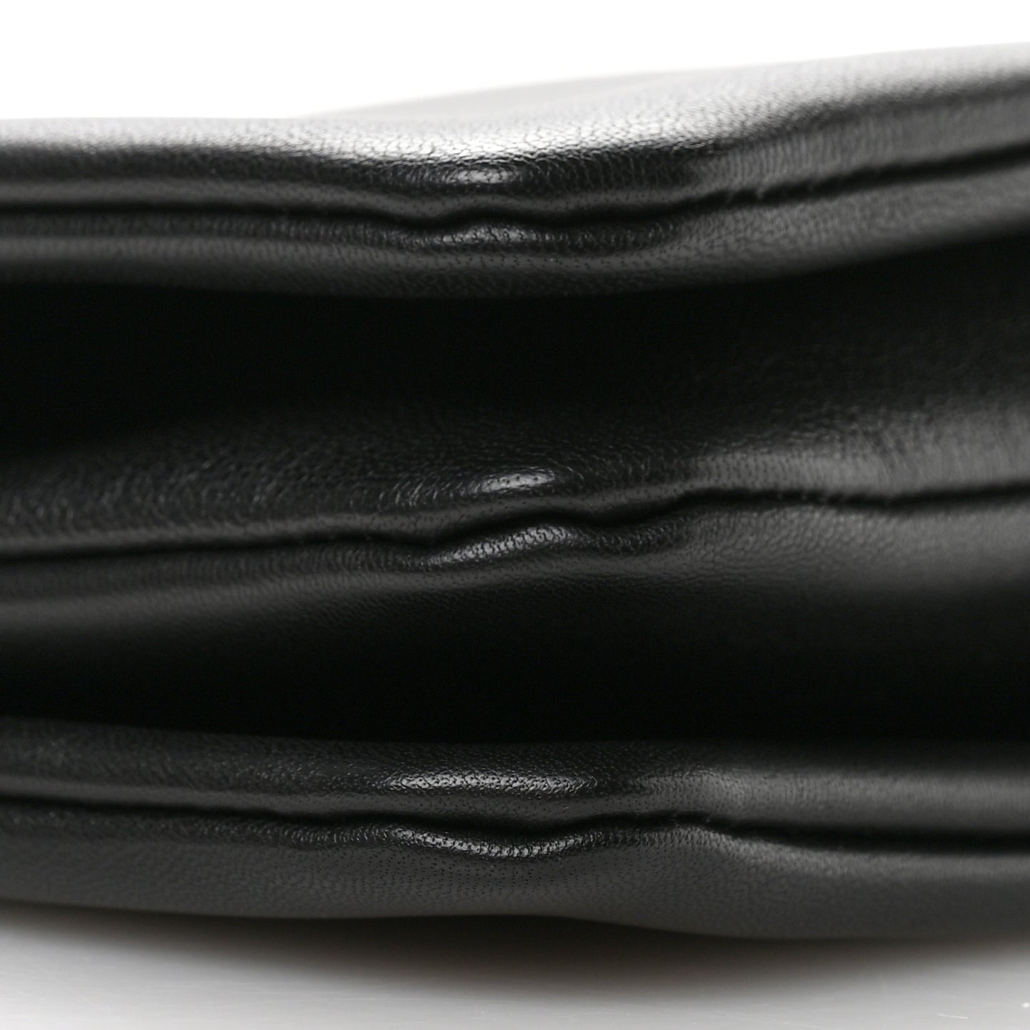 Lambskin Small Trio Crossbody Bag Black