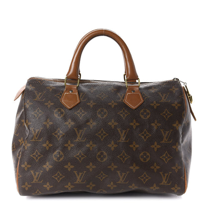 Louis Vuitton Monogram French Company Speedy 30 1 of 16