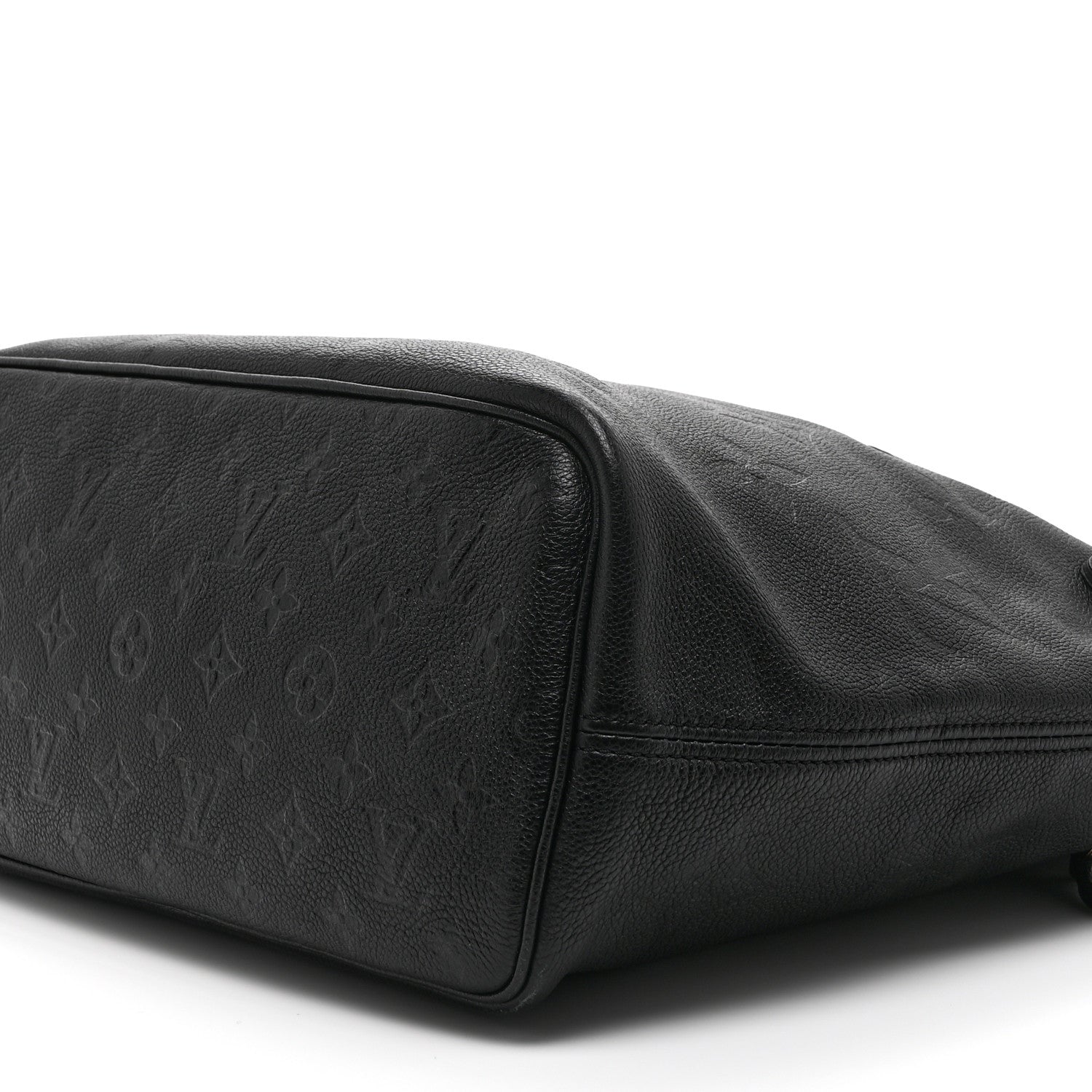 Louis Vuitton Empreinte Monogram Giant Neverfull MM Black 9 of 9