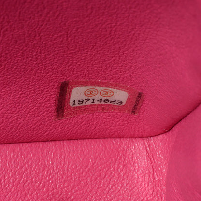 Chanel Lambskin Quilted Mini Flap Dark Pink 8 of 9