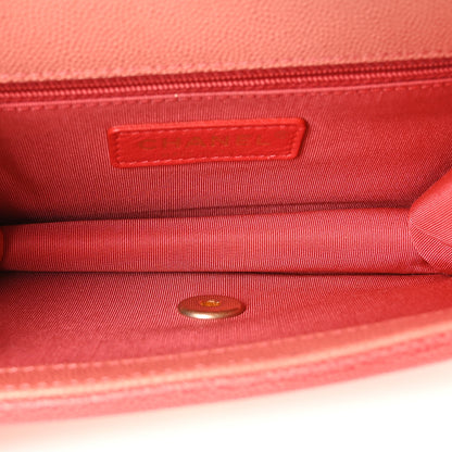 Chanel Caviar Quilted Sunset On The Sea Waist Bag Coral 9 of 19