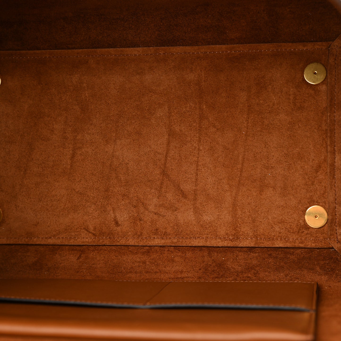 Natural Calfskin Large Belt Bag Tan