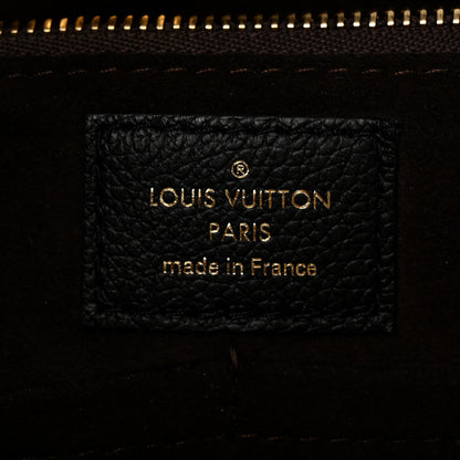 Louis Vuitton Calfskin Monogram Kimono Tote Black 6 of 11