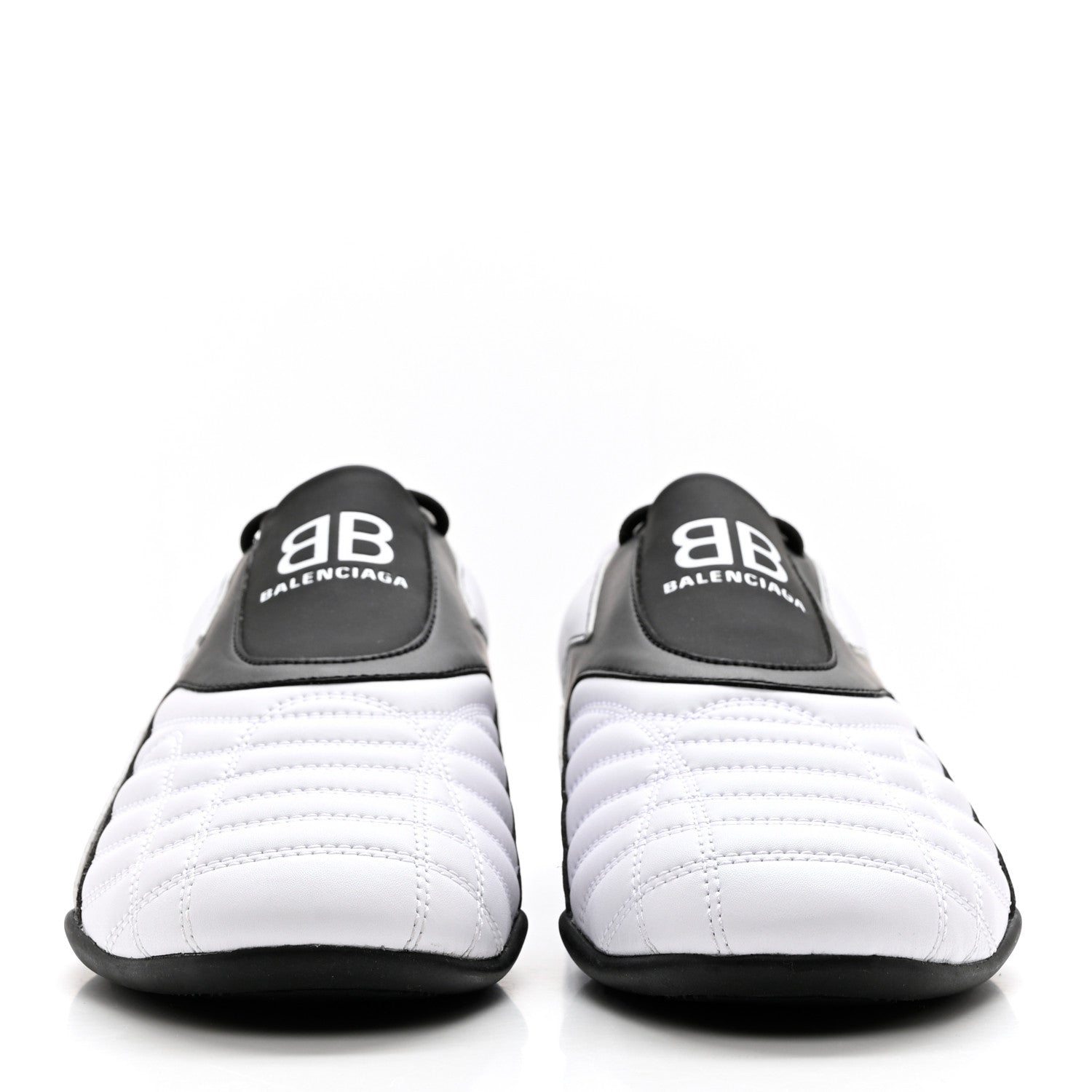 Balenciaga Polyurethane Womens Zen Sneakers 43 White Black 2 of 7