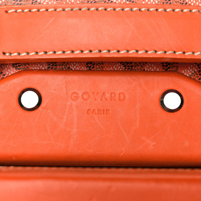 Goyard Goyardine Rolling Suitcase Trolley PM Orange 6 of 25