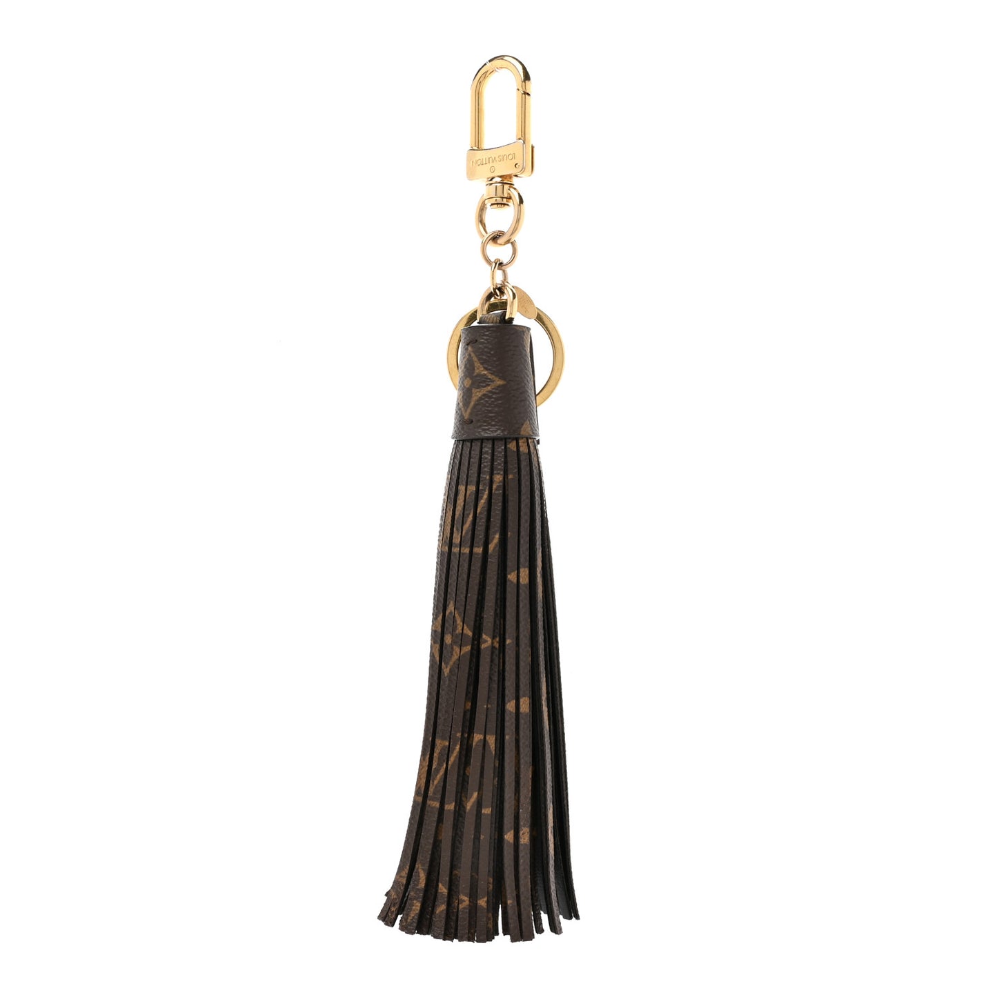 Monogram Tassel Bag Charm