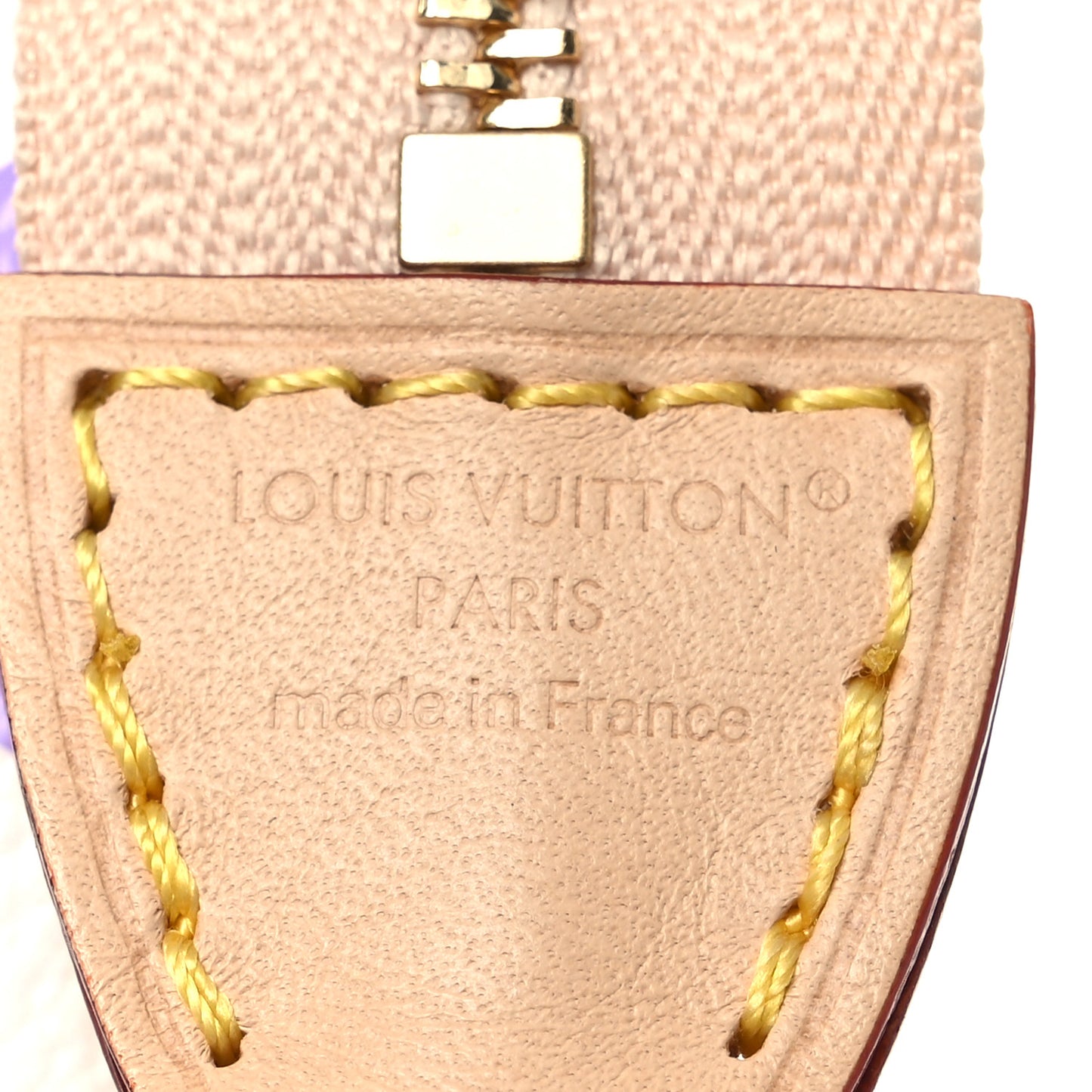 LV X TM Monogram Multicolor Pochette Accessories White