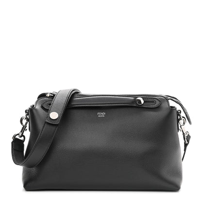 Fendi Vitello Dolce Medium By The Way Boston Bag Black 1 of 11