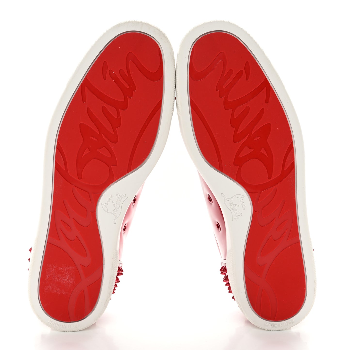 Metallic Patent Mens Seavaste 2 Orlato Flat Sneakers 42 Red