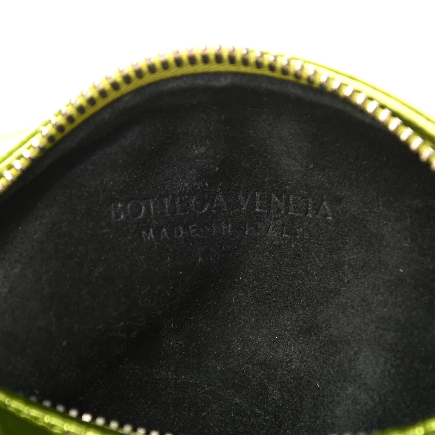 Bottega Veneta Metallic Crushed Calfskin Mini Jodie Chlorophyll 6 of 9
