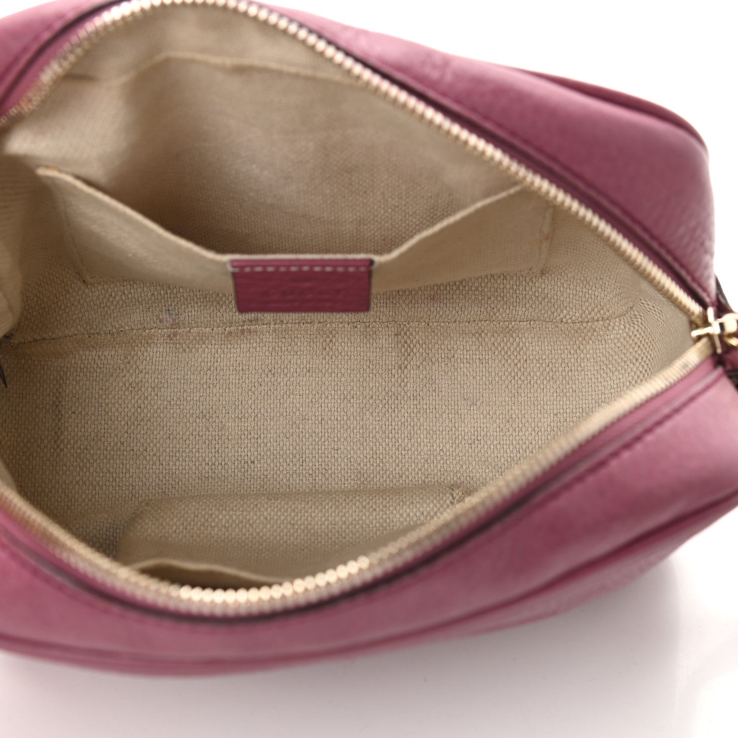 Gucci Pebbled Calfskin Small Soho Disco Bag Peonia Flower 5 of 16