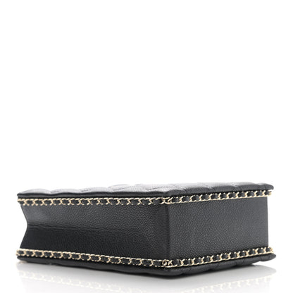 Chanel Caviar Quilted Evening Box Bag Black 4 of 11