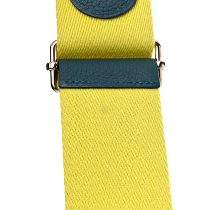 Hermes Taurillon Clemence Amazone Evelyne III PM Colvert Lime 12 of 12