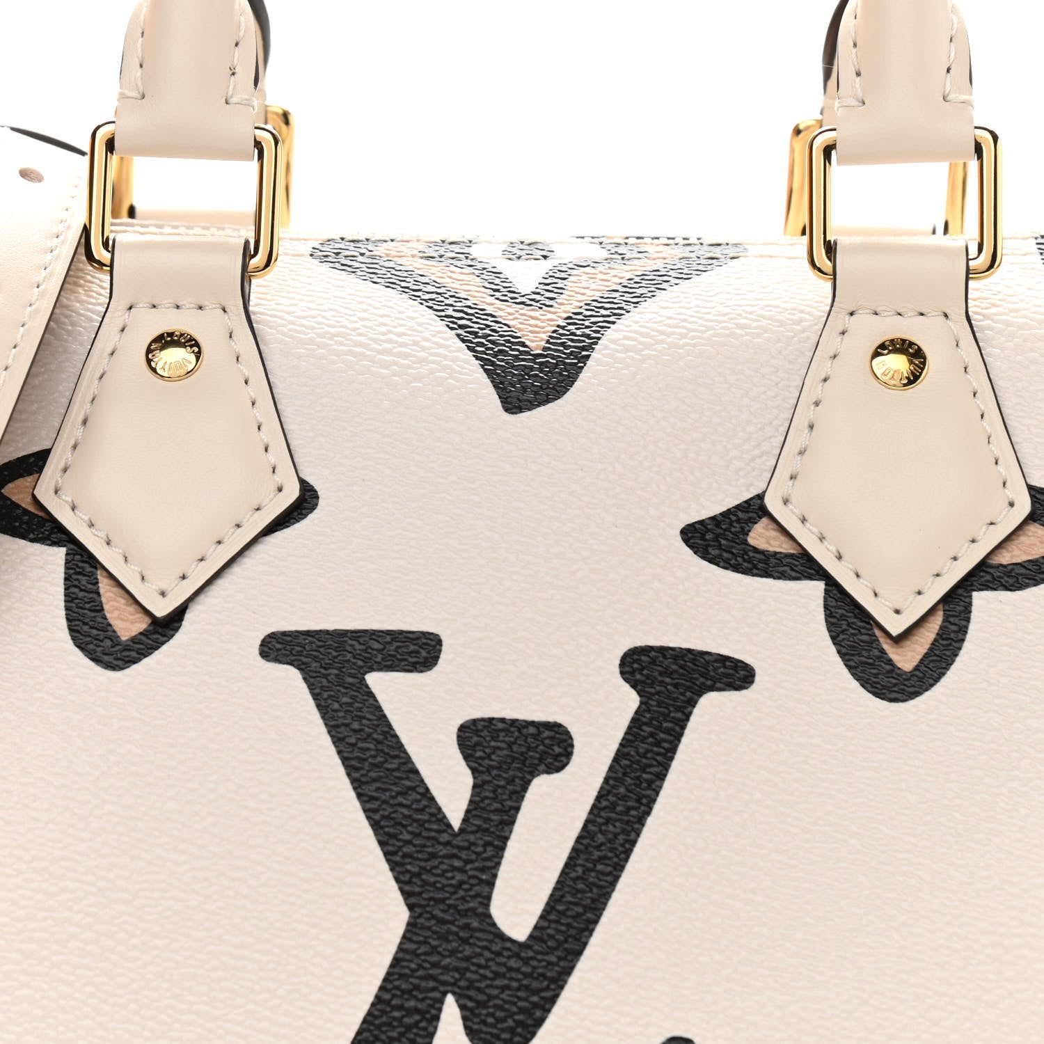 Louis Vuitton Monogram Giant Wild At Heart Speedy Bandouliere 25 Creme 8 of 11