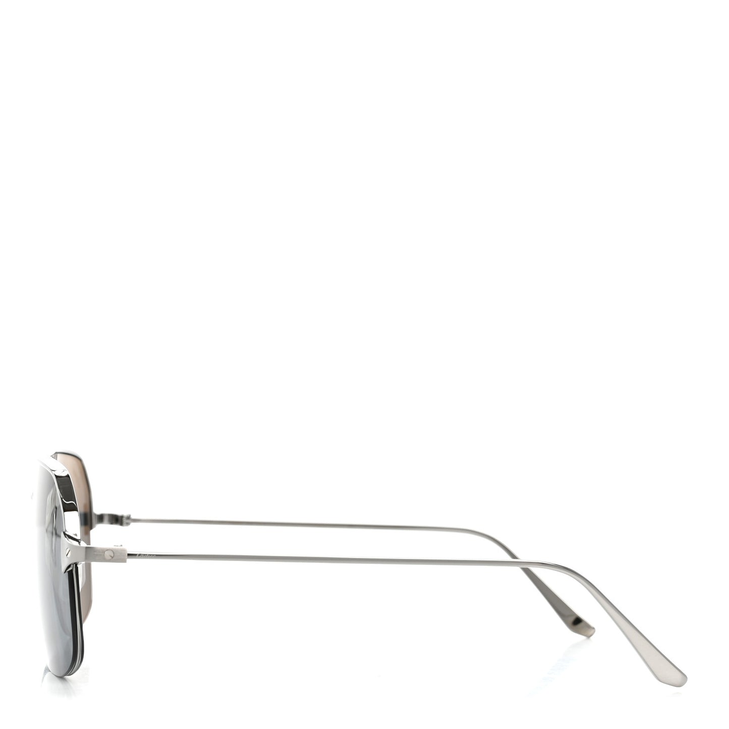 Metal Santos De Cartier Aviator Sunglasses CT0230S Silver