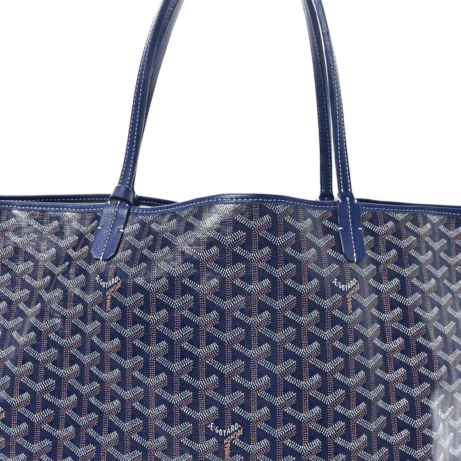 Goyard Goyardine Saint Louis GM Navy 9 of 12