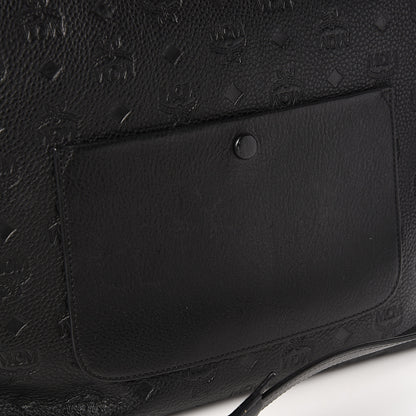 MCM Calfskin Ottomar Large Klara Hobo Black 9 of 10