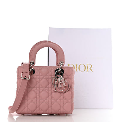 Christian Dior Grained Calfskin Cannage Small Lady Dior Fard 11 of 11