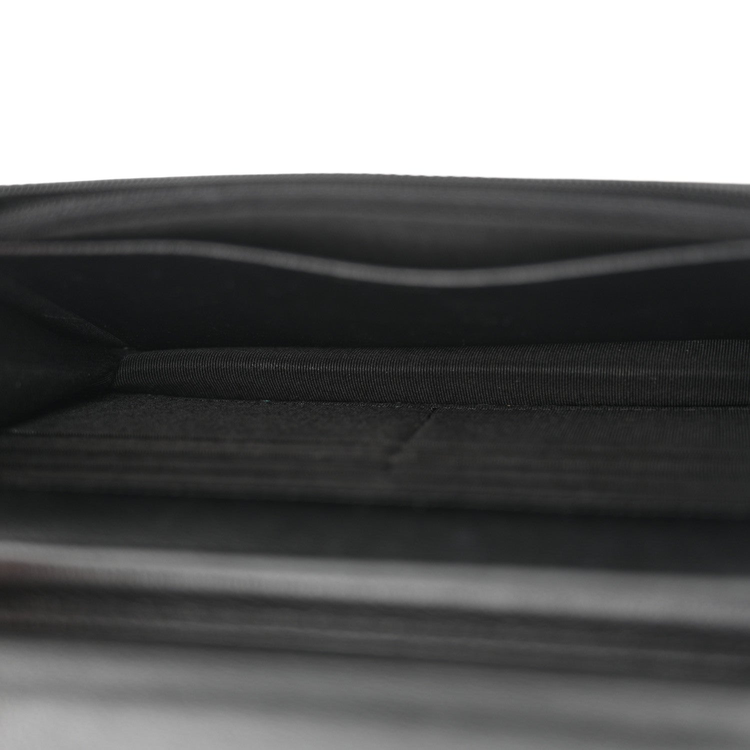 Chanel Grained Calfskin Quilted CC Box Wallet On Chain WOC Black 5 of 13