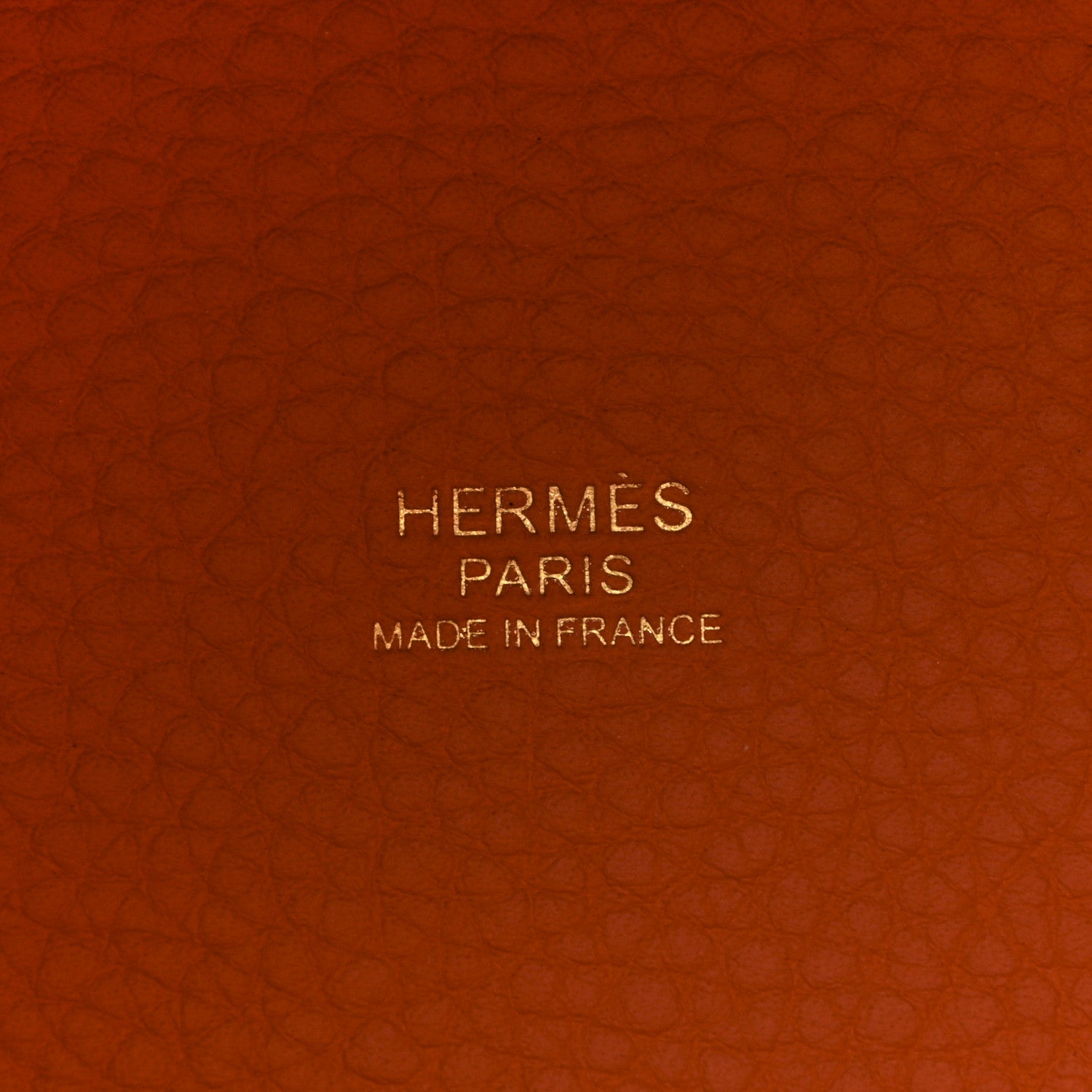 Hermes Taurillon Clemence Picotin Lock 22 MM Orange 6 of 13