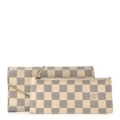 Louis Vuitton Damier Azur Josephine Wallet 3 of 12
