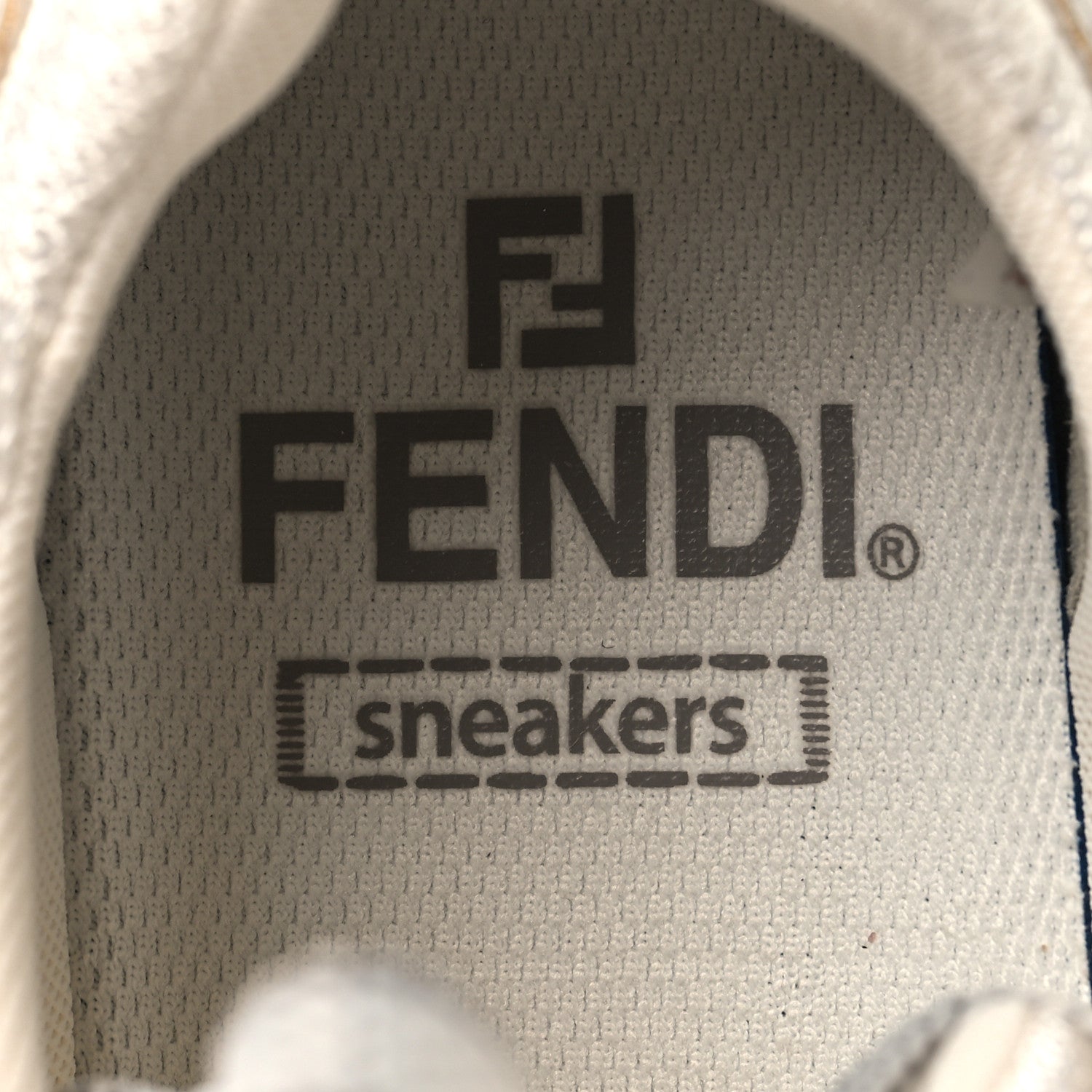 Fendi Tech Fabric Calfskin Womens First 1 Sneakers 36 Latte 8 of 9