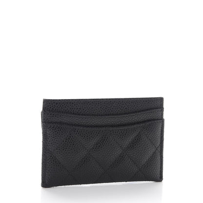 Chanel Caviar Quilted Card Holder Black 3 of 9