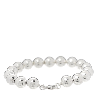 Tiffany Sterling Silver 10mm HardWear Ball Bracelet 3 of 5