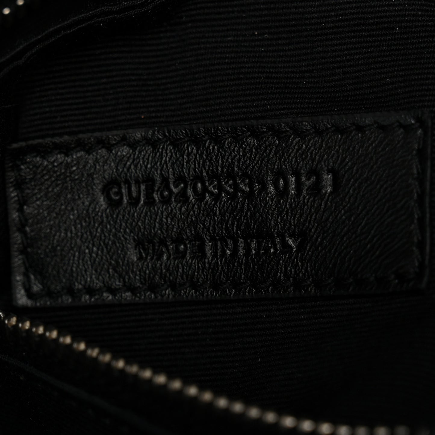 Lambskin Quilted Toy Loulou Puffer Monogram Chain Satchel Black