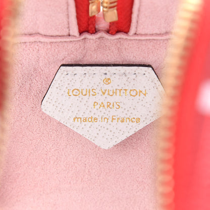 Louis Vuitton Monogram Giant Beach Pouch Rouge 6 of 9