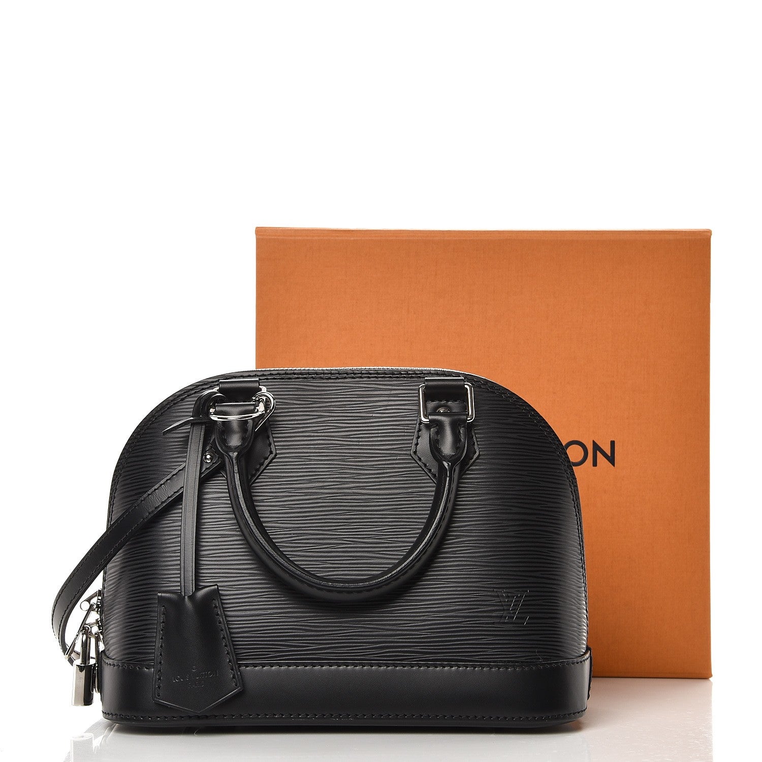 Louis Vuitton Epi Alma BB Black 8 of 8