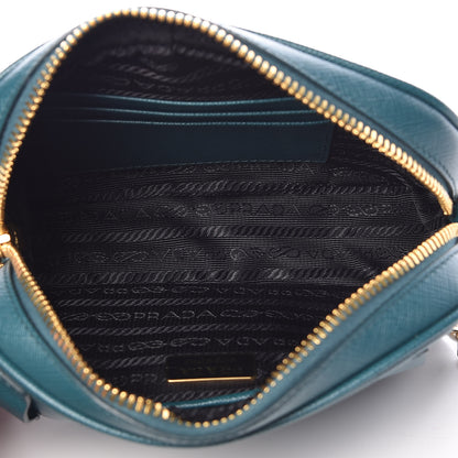 Prada Saffiano Mini Camera Crossbody Bag Ottanio 6 of 9