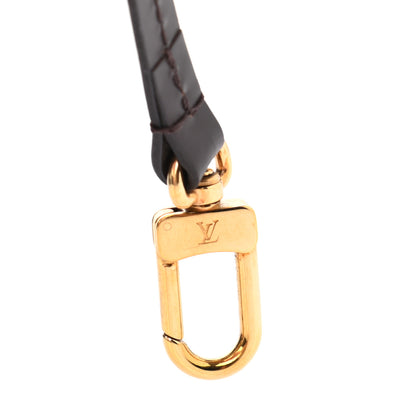 Louis Vuitton Calfskin Pochette Accessories Strap Brown 3 of 3
