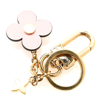 Louis Vuitton Monogram Blooming Flowers BB Bag Charm Key Holder Pink 4 of 5