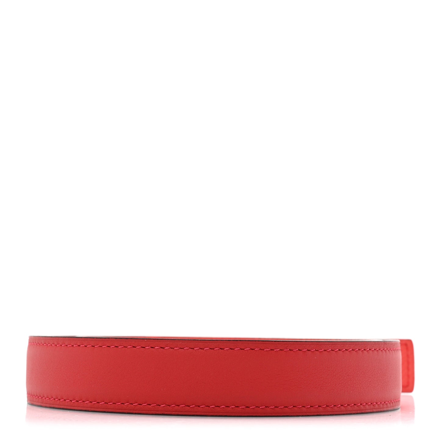 Swift Epsom 24mm Belt Strap 85 34 Rouge Casaque Rouge Tomate