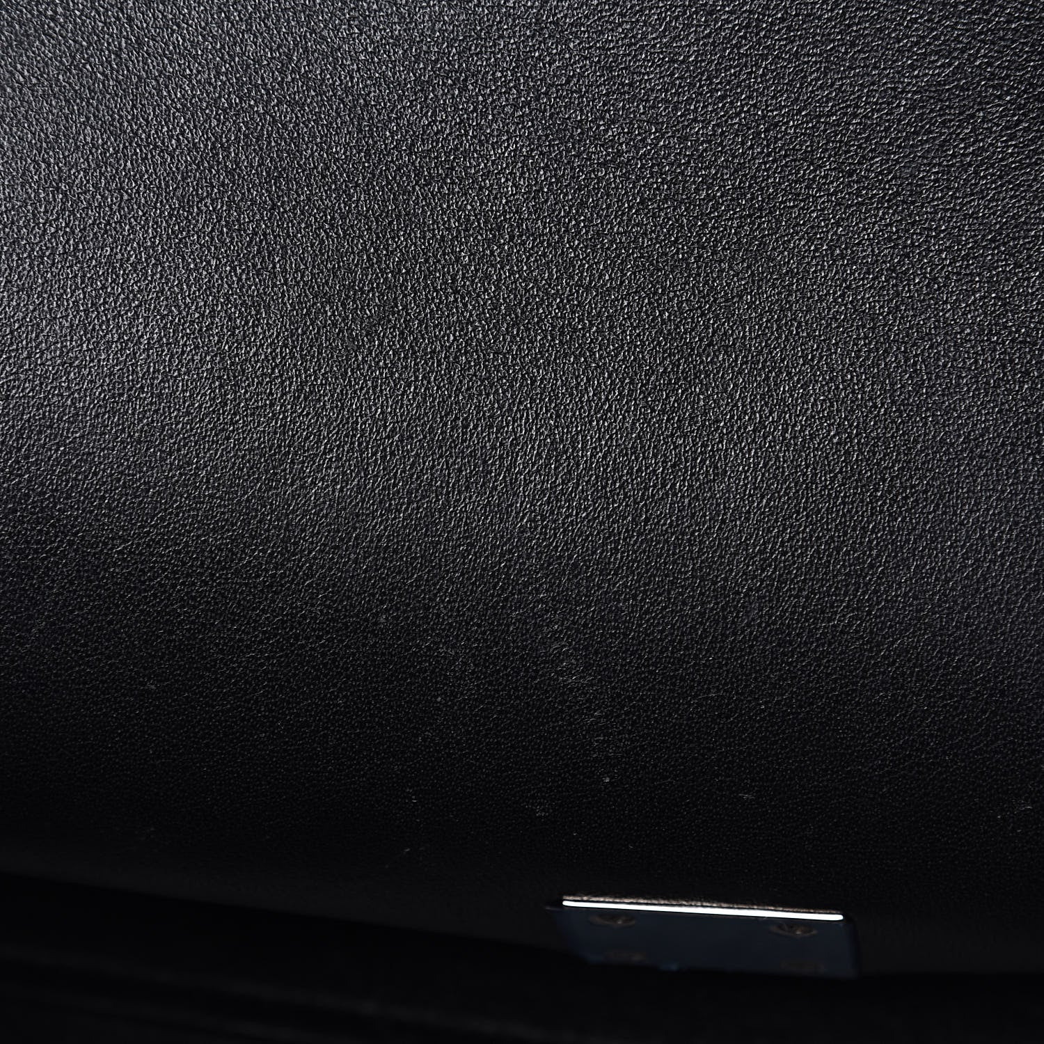 Celine Drummed Calfskin Suede Large Trapeze Black 11 of 16