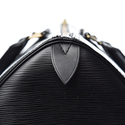 Louis Vuitton Epi Keepall 45 Black 7 of 11