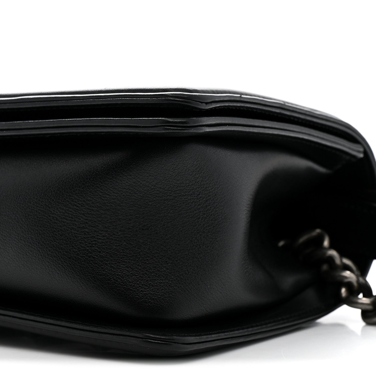 Chanel Lambskin Quilted Medium Boy Flap Black 10 of 13