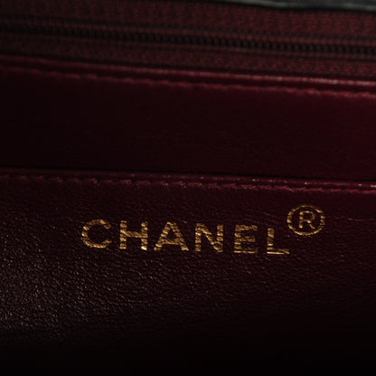 Chanel Lambskin Quilted Shoulder Flap Black 6 of 8