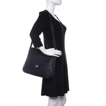 Hermes Taurillon Clemence Christine Bleu Indigo 2 of 15