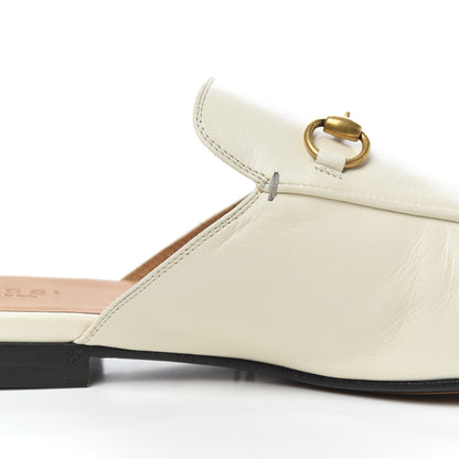 Gucci Malaga Kid Womens Princetown Slippers 40 Mystic White 10 of 13