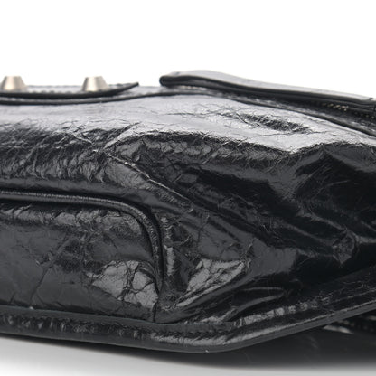 Balenciaga Lambskin Classic Hardware Neo Lift Hip Bag Black 11 of 13
