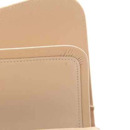 Chanel Caviar Quilted Jumbo Double Flap Beige 11 of 13