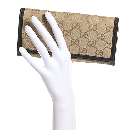 Gucci Monogram Continental Wallet Dark Brown 2 of 8