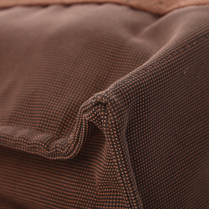 Hermes Canvas Herline MM Tote Brown 9 of 12